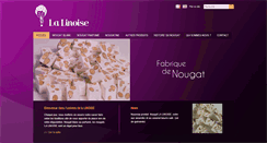 Desktop Screenshot of nougat-lalinoise.com