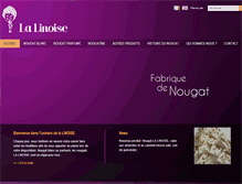 Tablet Screenshot of nougat-lalinoise.com